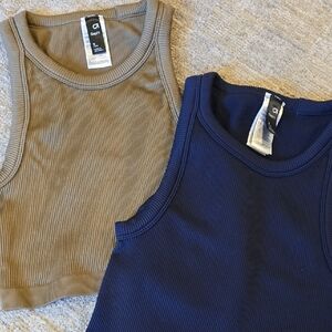 GAP Kids Tank Tops in Navy and Taupe